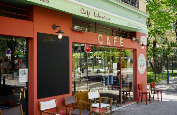 Les Parleuses Café-librairie à Nice devanture
