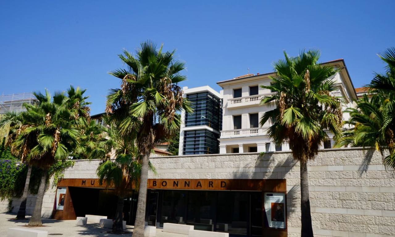 Musée Bonnard, art art des XIXᵉ et XXᵉ au Canet (facade)