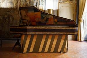 Palais Lascaris, musée baroque dans le Vieux-Nice (clavecin)