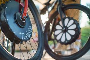 Teebike, roue vélo avant électrique