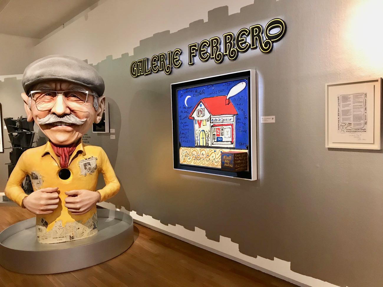 Les Années Joyeuses, exposition Jean Ferrero et ses amis artistes au Musée Massena (entrée)
