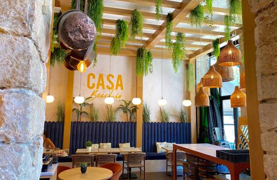 Casa Becchio, bar et restaurant sur la coulée verte à Nice (intérieur))