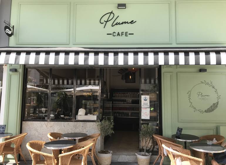 Plume Café Nouveau café, restaurant et traiteur à Nice Love Spots