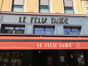 Le Felix Faure, brasserie, Nice, Love-spots (frontage)