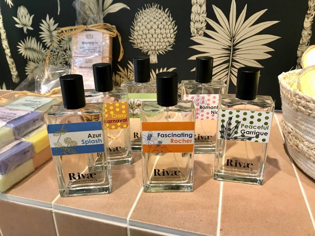 Rivae, perfume creators, Nice (bottles)