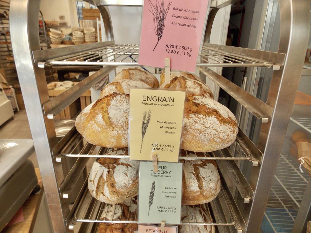 Zielinska, old-style bakery in Nice (bread)