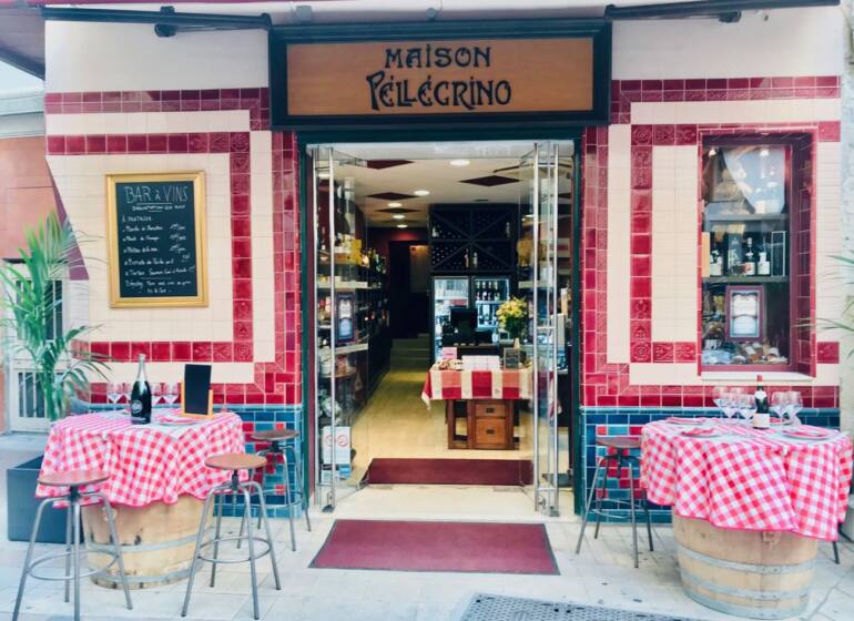 Maison Pellegrino : Cave à vins, épicerie fine et bar à manger dans le Vieux-Nice (exterior)