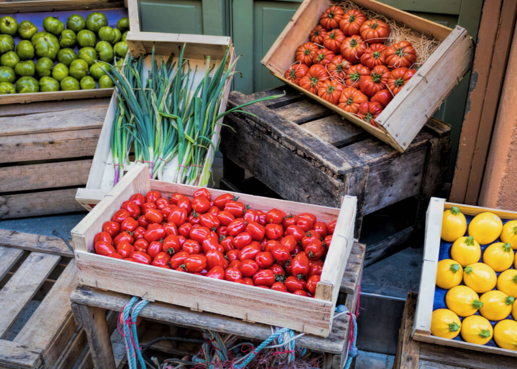 marché locaux tomates