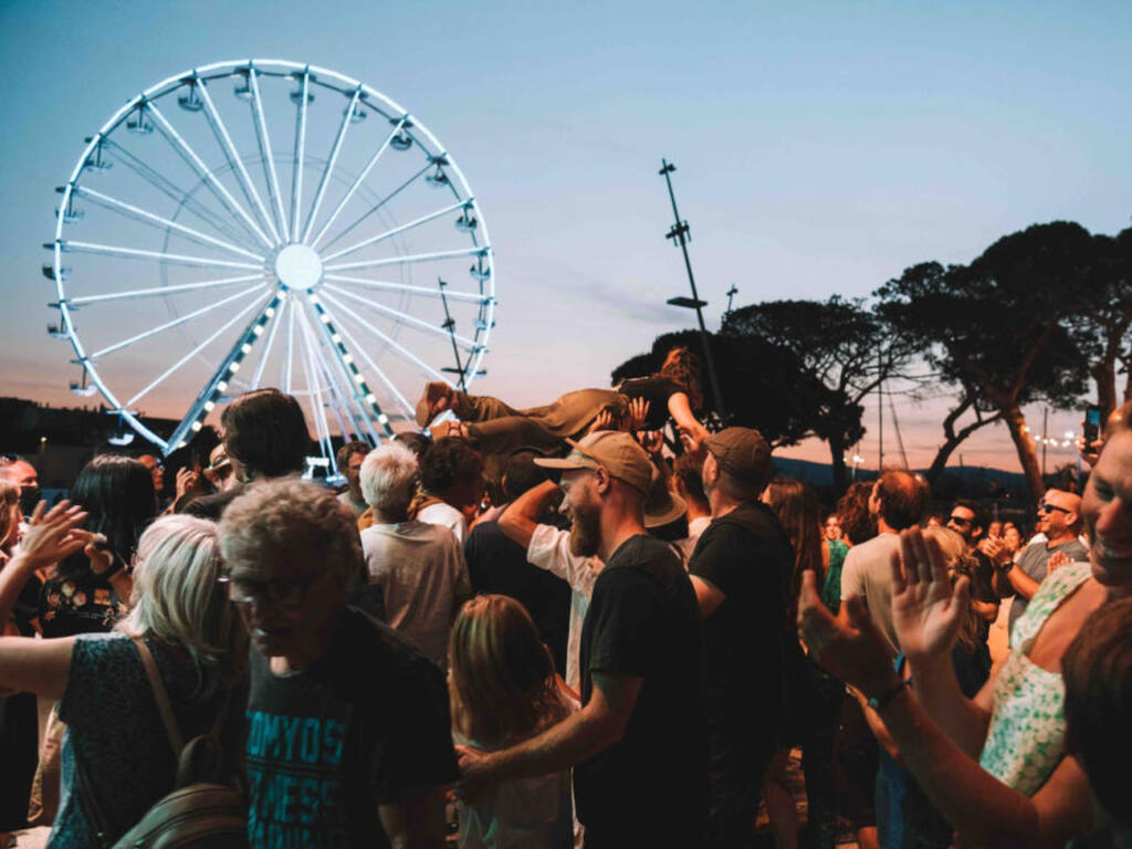 Summer events in Nice 2022, city guide love spots (Nuits carrées)