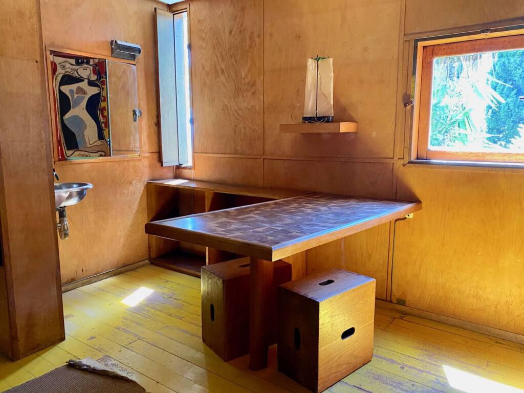 Cabanon and Camping Units by Le Corbusier, city guide love spots, Nice (interior)