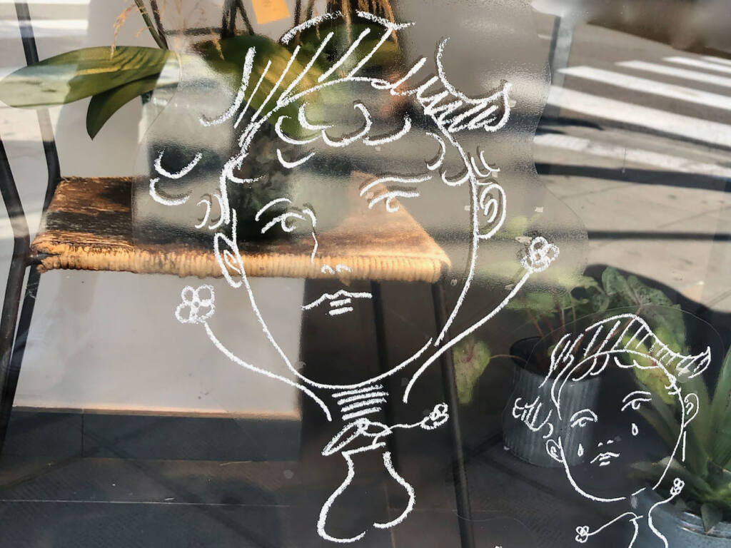 Martin Fleurs, florist in Nice (window)