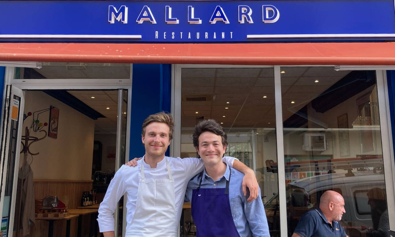 Mallard, French bistro in Nice (the duo)