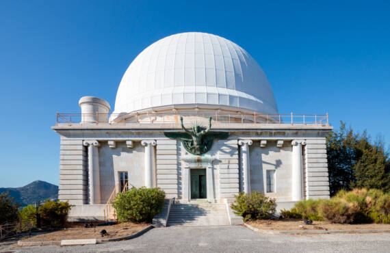 Observatoire de la Côte d'Azur, site scientifique à Nice (coupole)