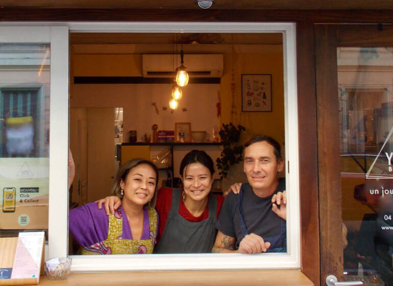 Yuyu bento japonais à Nice (gérants)