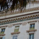 Opéra, lyric theatre in Nice (windows)
