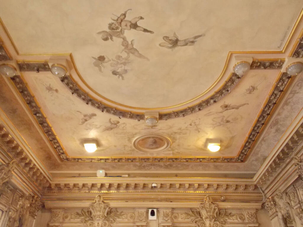 Opéra, théâtre lyrique à Nice (plafond)