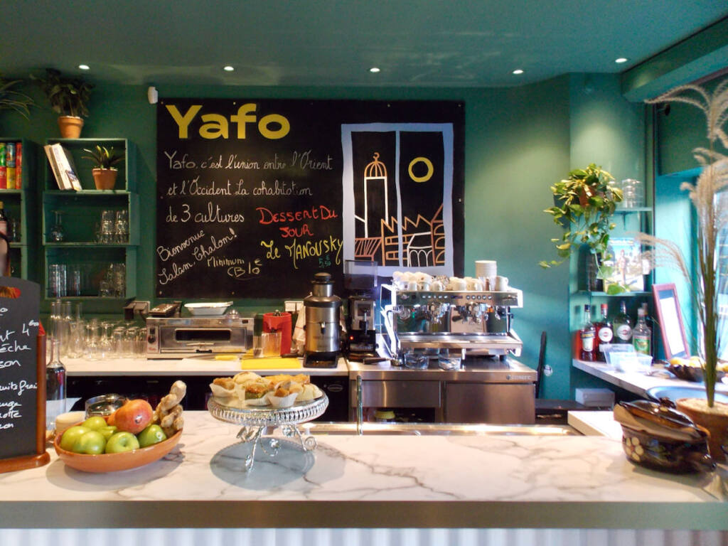 Yafo, Israeli restaurant Nice, city guide love spot (terrace)