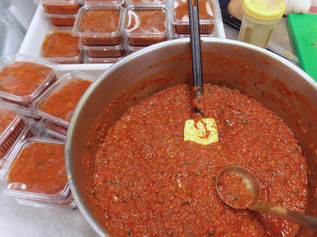 Maison Barale, fabrique de pâtes artisanales (sauce tomate)