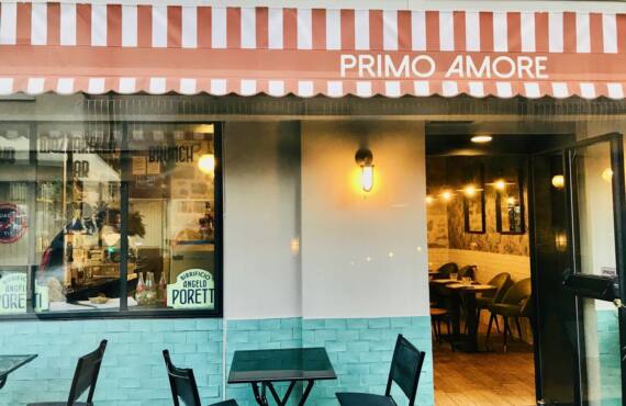 Primo Amore by Pappagallo: Italian restaurant in Nice, City Guide Love Spots (frontage)