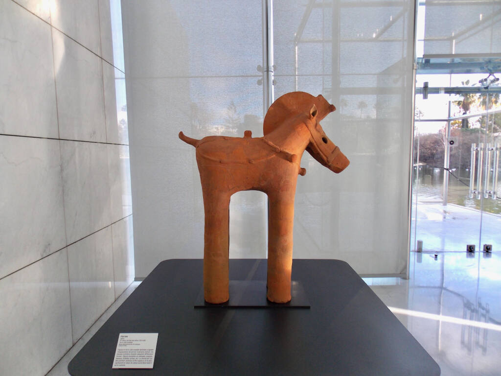 Musée des Arts asiatiques, oeuvres d'Asie, Nice (cheval)