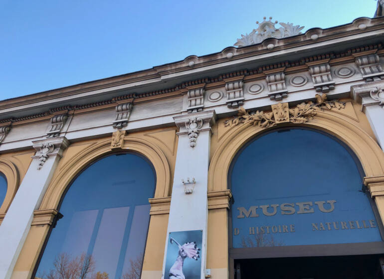 Musée d'histoire naturelle, exposition naturaliste, Nice (façade)