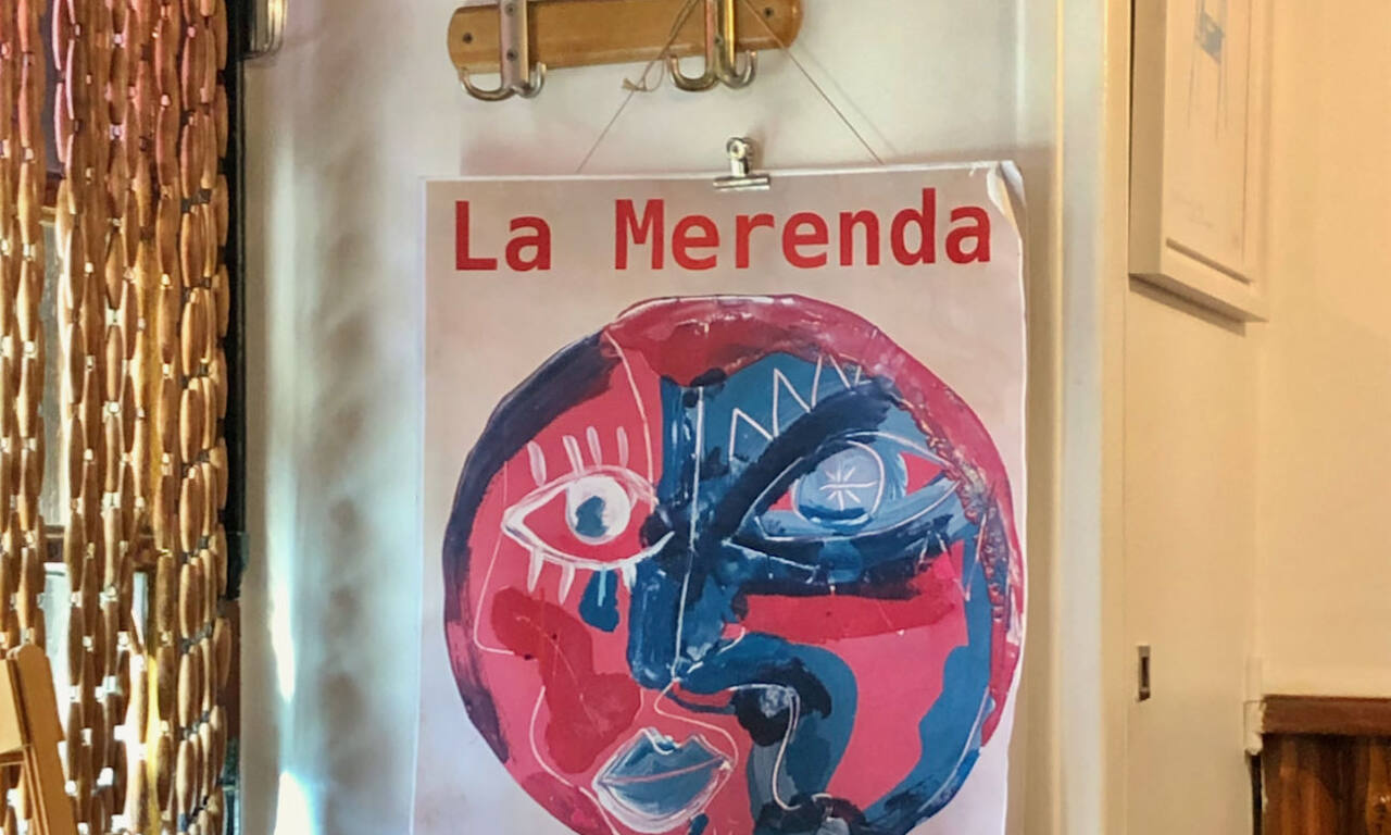 La Merenda, The restaurant with specialities from Nice, city guide love spots, Nice (sign)