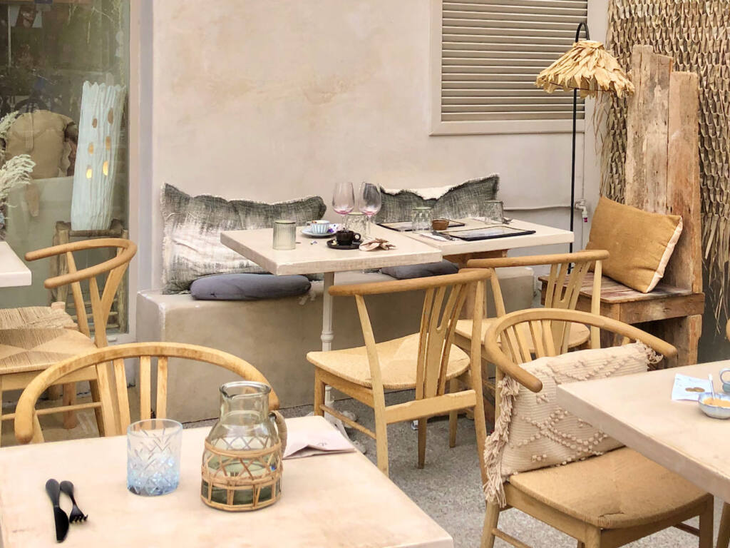 Les 2 terrasses, restaurant fusion libanais / japonais, Nice (intérieur décoration)