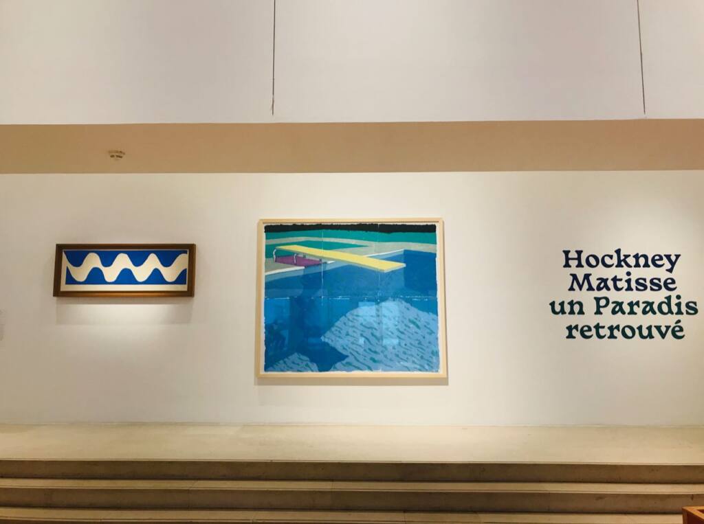 Un paradis retrouvé : Exposition David Hockney et Henri Matisse au Musee Matisse de Nice (expo)
