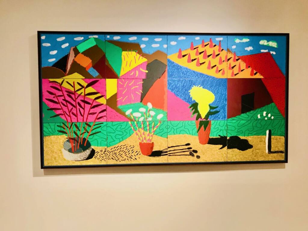 Un paradis retrouvé : Exposition David Hockney et Henri Matisse au Musee Matisse de Nice (composition)