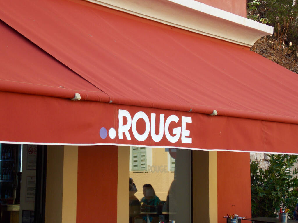 Rouge, food bar, Nice (frontage)