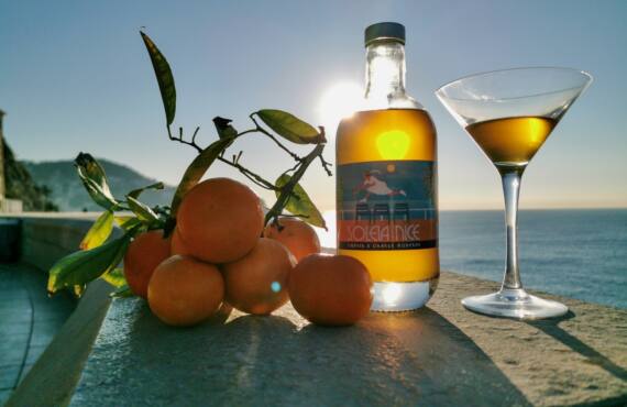 Soleia : liqueur d'orange artisanale à Nice (Contrejour)