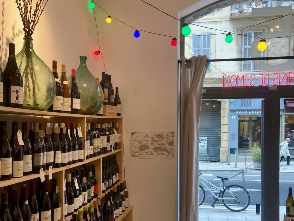 Les vins de Simon, cave à vins Nice (vélo)