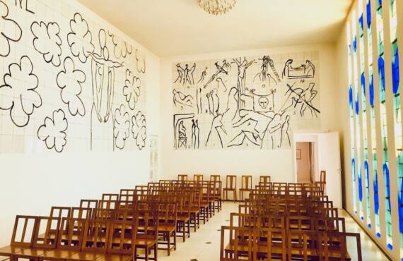 Chapelle du Rosaire Henri Matisse à Vence (salle)