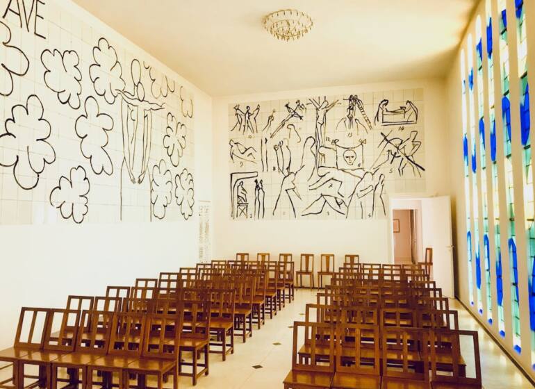 Chapelle du Rosaire Henri Matisse à Vence (salle)