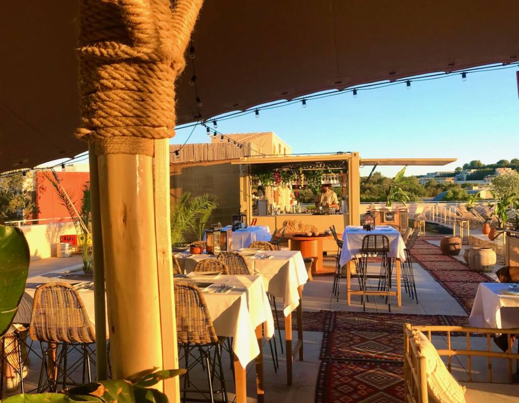 Beldi Rooftop - Restaurant, cocktail bar & comedy club in Nice - City Guide Love Spots (terrace)