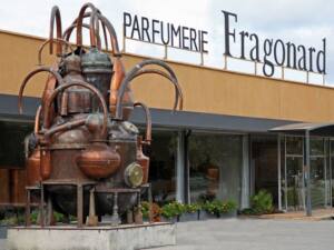 Usine Fragonard de parfum à Grasse (Entrée de l'usine)