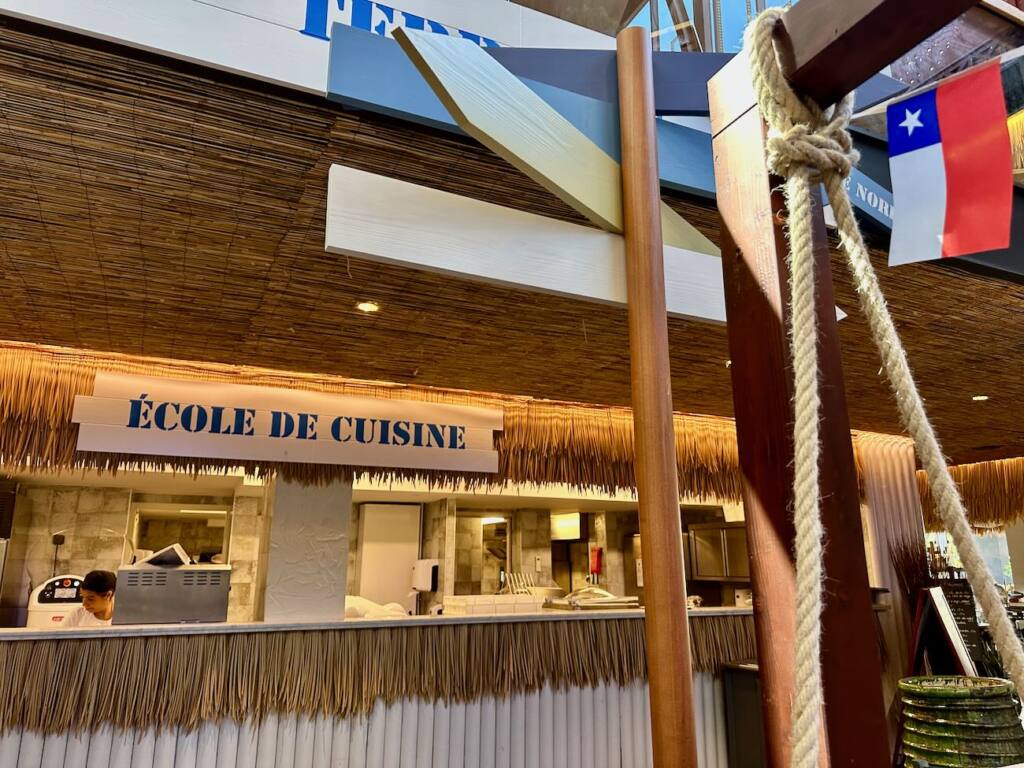 Les Halles de la Gare du Sud, halles gourmande (Ecole de cuisine)