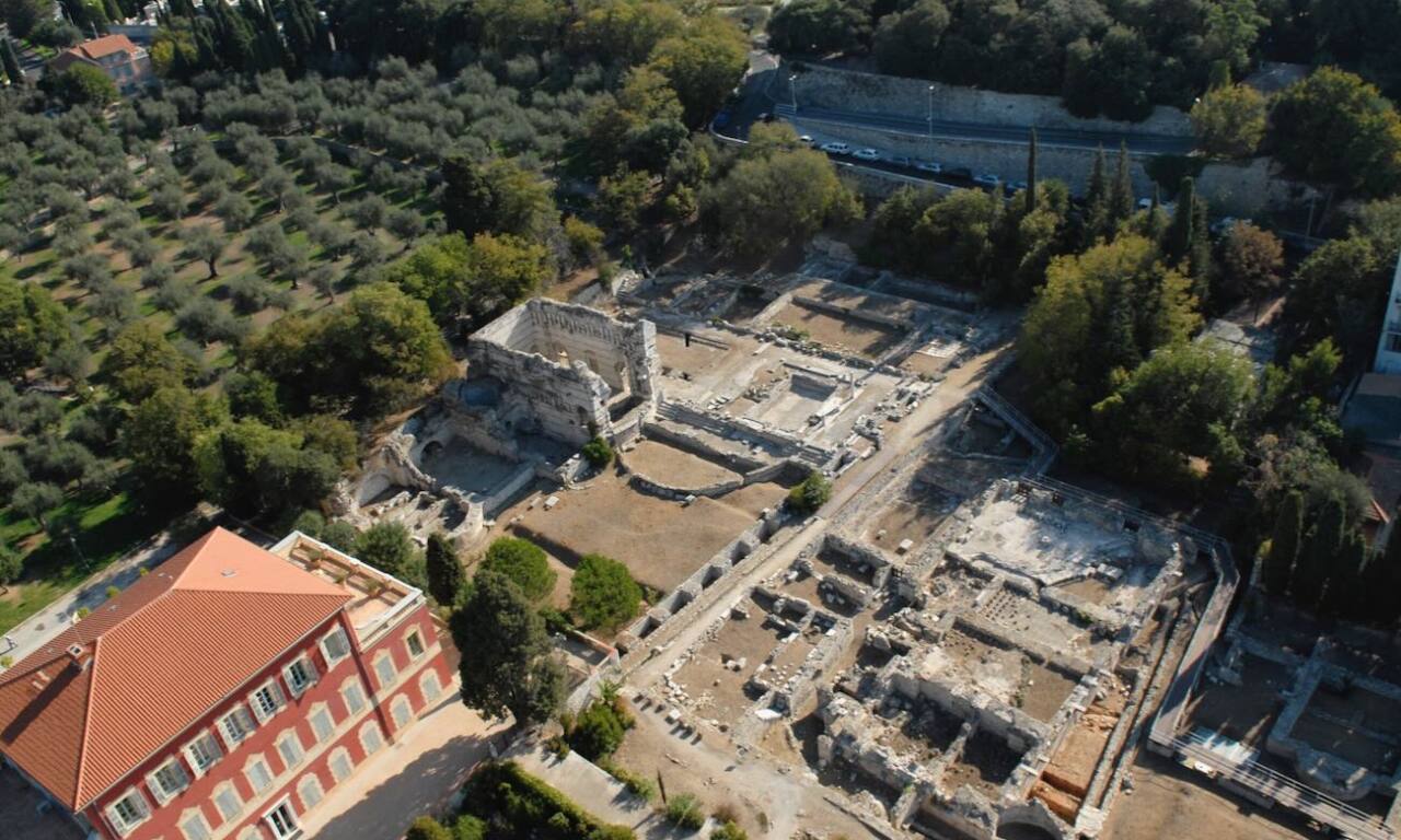 Musée d'archéologie de Nice-Cimiez (vue d'ensemble)