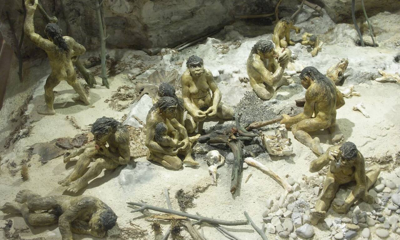 Musée préhistoire de Terra Amata (homme de croire-magnon)