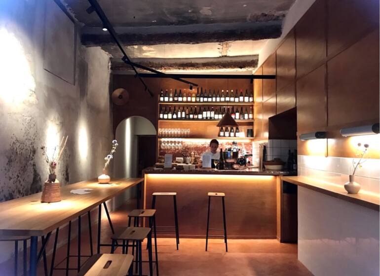 Barrique: cave et bar à vins naturels et à tapas dans le Vieux Nice (Intérieur)