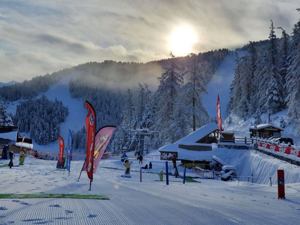 Toutes les stations de ski près de Nice (pistes de la Colmiane)