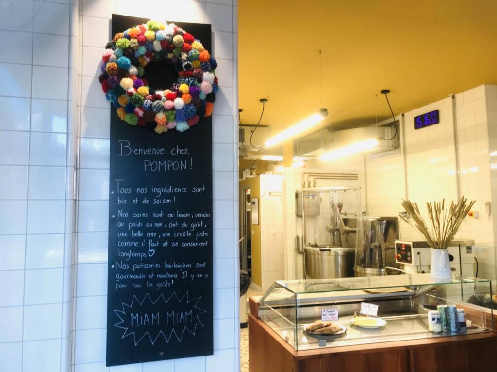 Pompon - Artisanal organic bakery in Nice - City Guide Love Spots (deco)