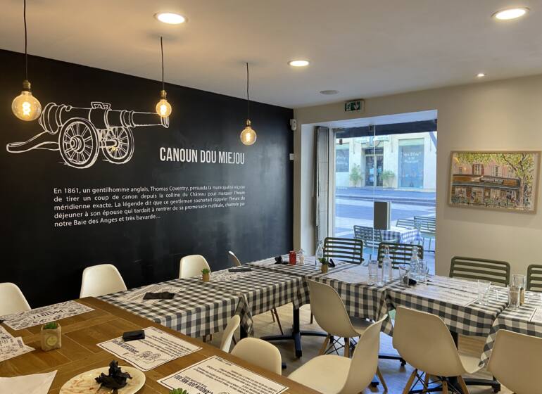 Canoun dou Miejou, restaurant de spécialités niçoise à Nice (Histoire)