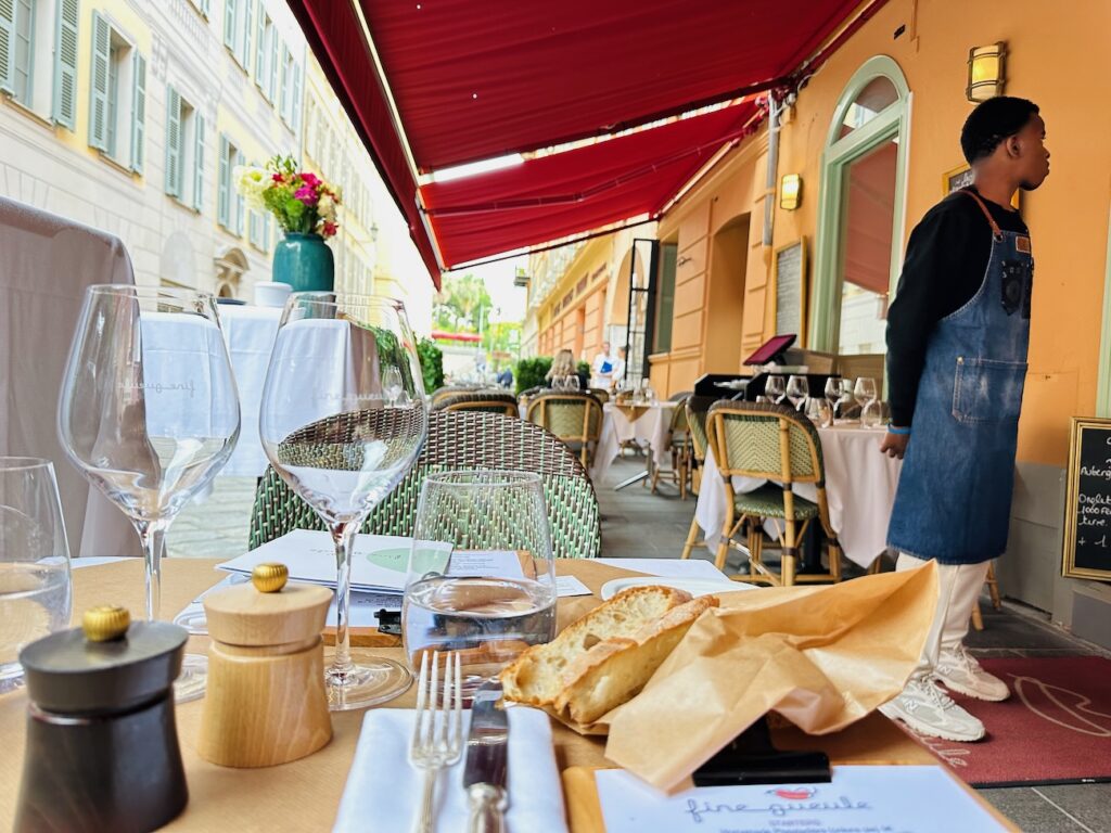 Fine gueule est un restaurant qui propose une cuisine bistronomique dans le Vieux Nice (extérieure)