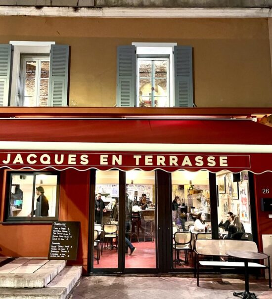 Jacques en Terrasse : Restaurant - bar à vin et cocktails festif à Nice