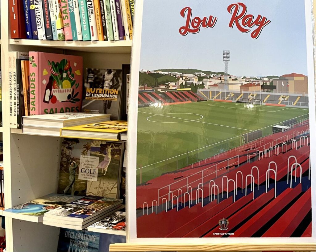 Le Vestiaire à MoT : librairie sportive et généraliste à Nice
