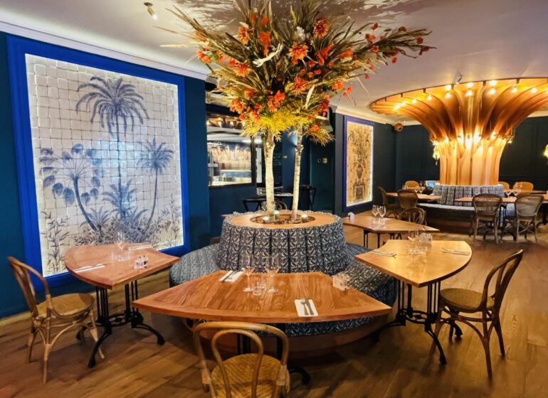 Le Grand Café des Fleurs : café/restaurant méditerranéen/bar à cocktails à Nice
