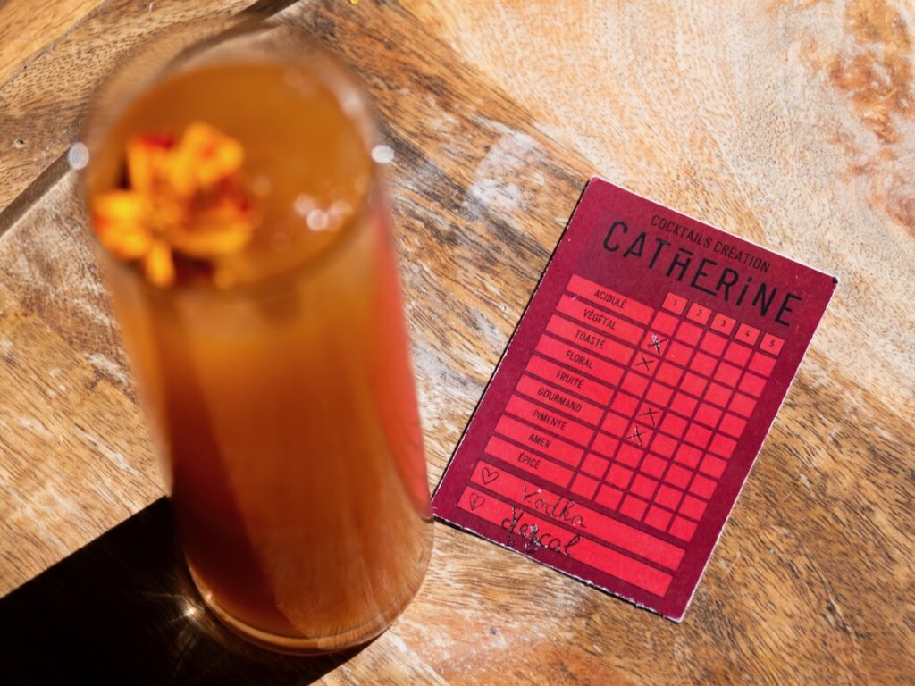 Catherine : restaurant et breakfast club à Nice. (cocktails)