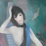 Les années folles de Coco Chanel est une exposition à la Villa Paloma, nouveau musée national de Monaco qui explore le rôle décisif de Gabrielle Chanel dans les mutations culturelles des années 1920. (peinture Marie Laurencin)