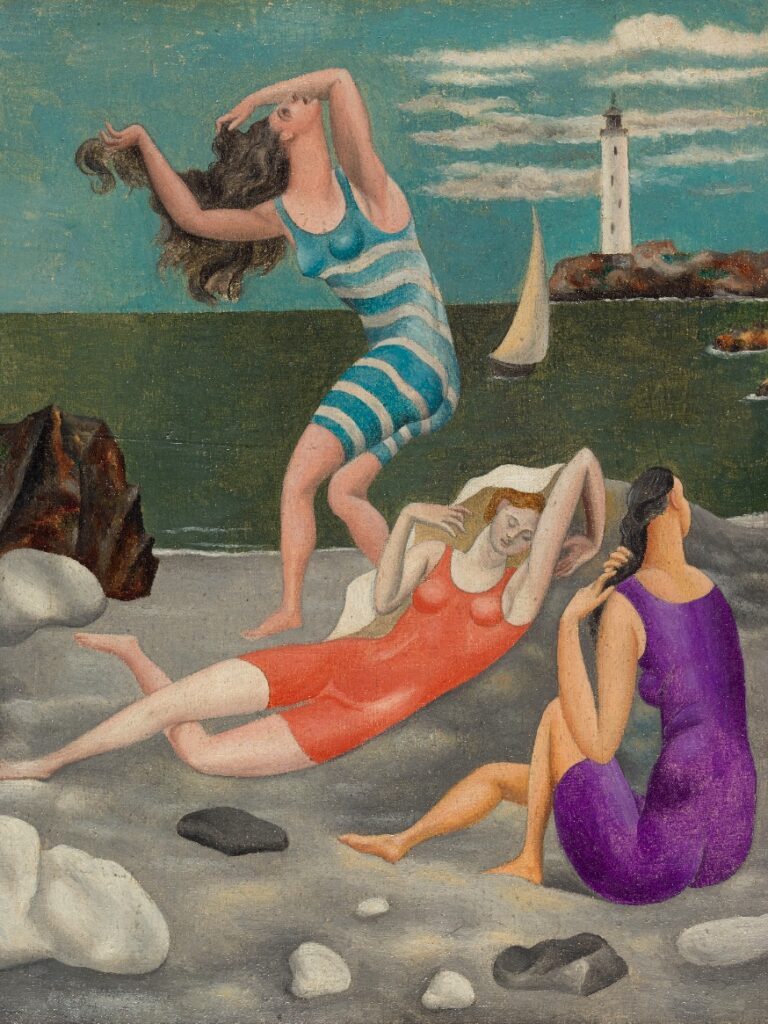 Les années folles de Coco Chanel est une exposition à la Villa Paloma, nouveau musée national de Monaco qui explore le rôle décisif de Gabrielle Chanel dans les mutations culturelles des années 1920 (les baigneuses)